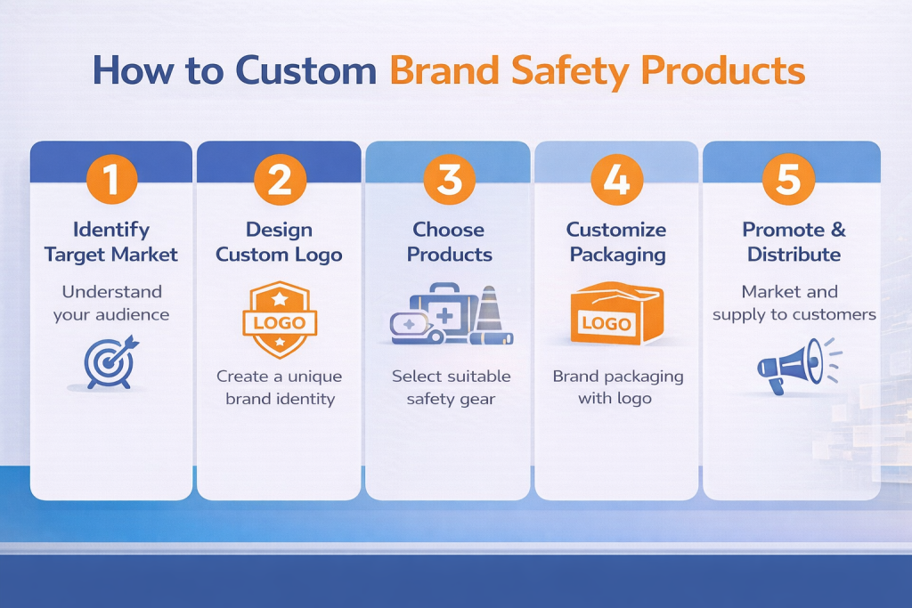 OEM LED road flares branding process for distributors and safety product companies